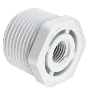 York S1-PVC-439-249 Threaded Bushing Schedule #40 2" x 1"