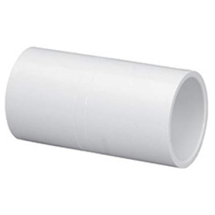 York S1-PVC-482-015 Deep Socket Coupling Schedule #40 1-1/2"