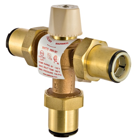Watts 0559166 Thermostatic Mixing Valve 1" LFMMVM1-QC