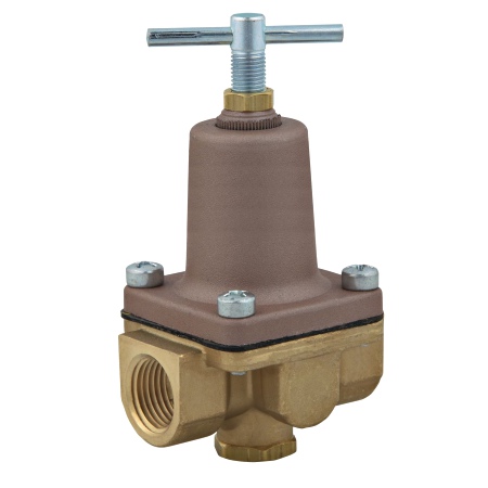 Watts 0009820 2-Way Small Water Pressure Regulator 26AC 1/2" 10-125psi