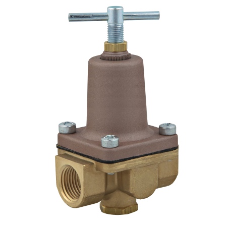 Watts 0009815 Lead Free 2-Way Small Pressure Regulator 3/8" LF26A 3-50psi