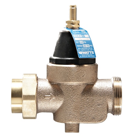 Watts 0125320 Water Pressure Reducing Valve 3/4" LFN45BU-LP-M1