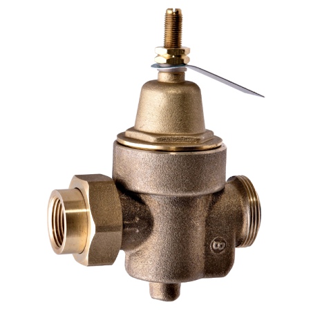Watts 0009637 Lead Free Water Pressure Reducing Valve 1" (LFN55BM1-DU-PEX)