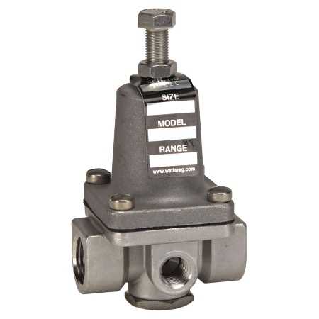 Watts 0335115 Stainless Steel Water Regulator 1-25psi 1/2" SS263APM1