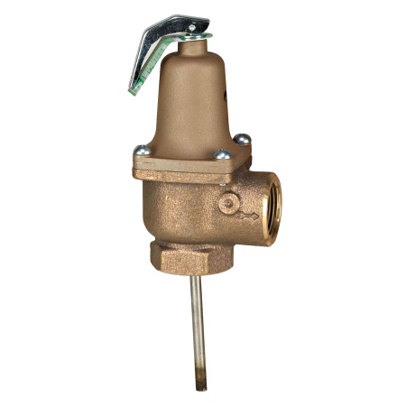 Watts 0257564 Automatic Reseating Temp & Pressure Relief Valve 150psi 210F 3/4" (140X5)