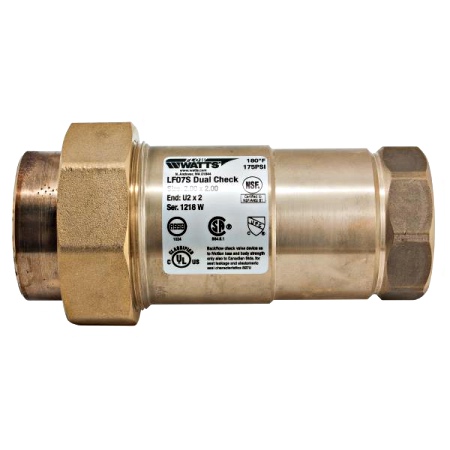 Watts 0061945 Dual Check Valve 2" (LF07S)