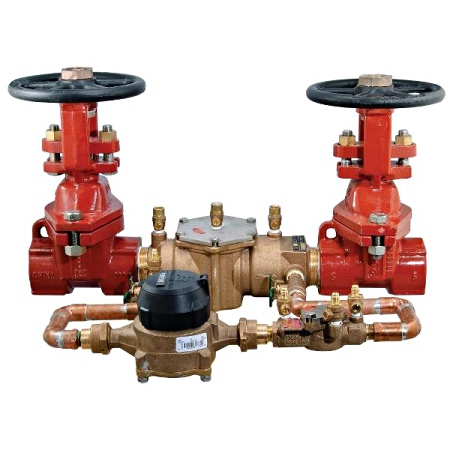 Watts 0062728 Double Check Detector Assembly 2" (007M1DCDA-LF-GPM)