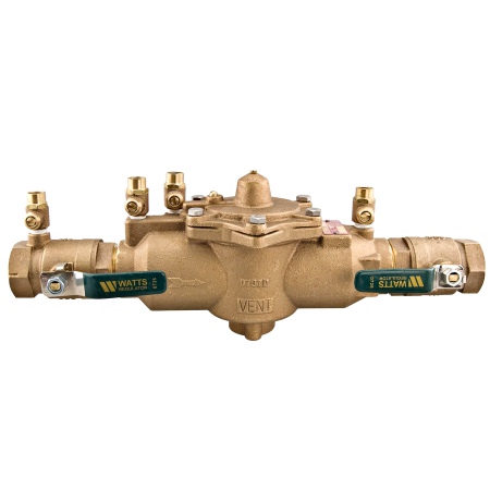 Watts 0436015 Bronze Reduced Pressure Zone Assembly 2" (009M2-QT-SH)