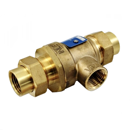 Watts 0063191 Dual Check Valve with Vent 1/2" (BBFP-S)