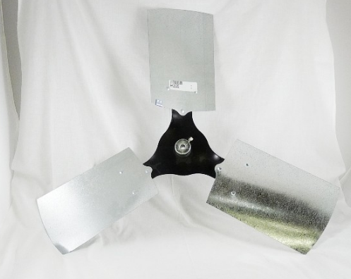 Aaon G009610 Fan Blade 3-Blade 1/2" Bore Clockwise