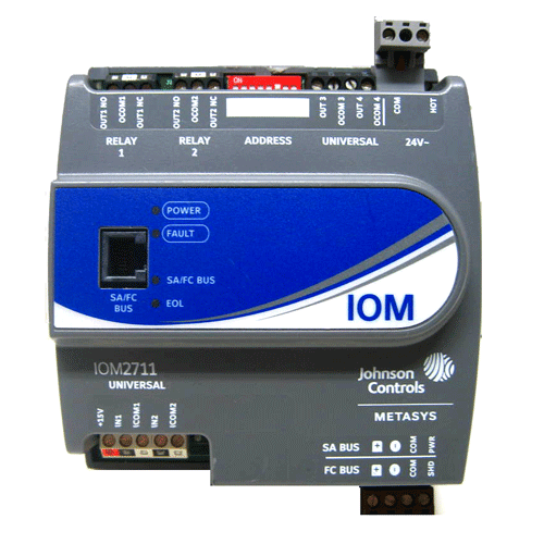 Johnson Controls Metasys Ms-iom4710-0 Input Output Module for sale online 