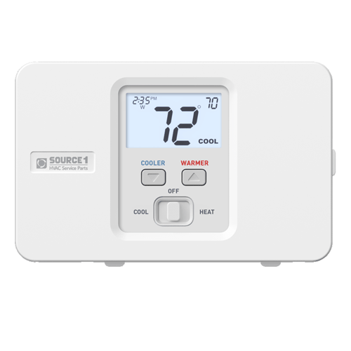 York S1-THEC11NY Non-Programmable Thermostat 1-Heat/1-Cool