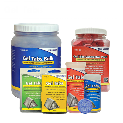 Nu-Calgon 4185-40 Gel Tabs 5 Ton 40 Count