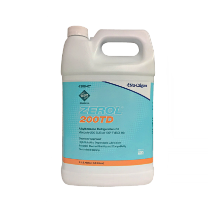Nu-Calgon 4308-07 Zerol Refrigeration Oil 200TD (1 Gallon)
