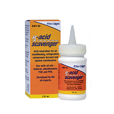 Nu-Calgon 4301-02 Rx-Acid Scavenger Unpressurized Bottle 2 fl. oz.