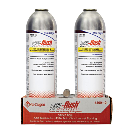 Nu-Calgon 4300-10 Rx11-Flush 2 + 1 Disp Pak