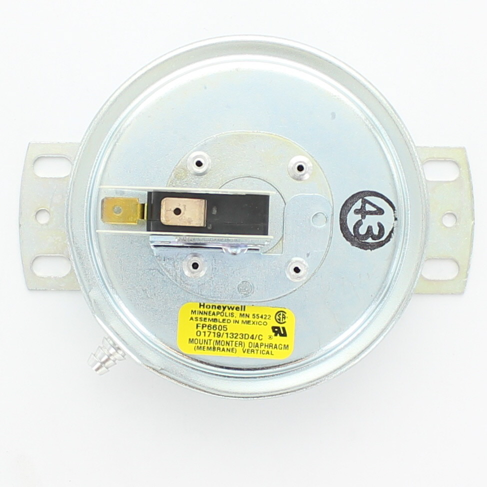 Reznor 112107 Air Pressure Switch 1/4" barb