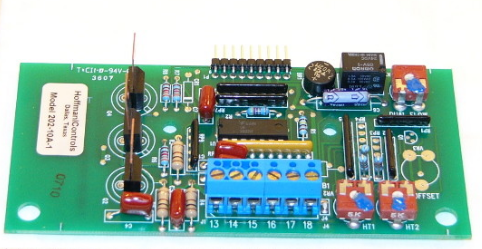Hoffman Controls 202-10A-1 Flow Controller Interface 3-Heat Stages Dual Flow