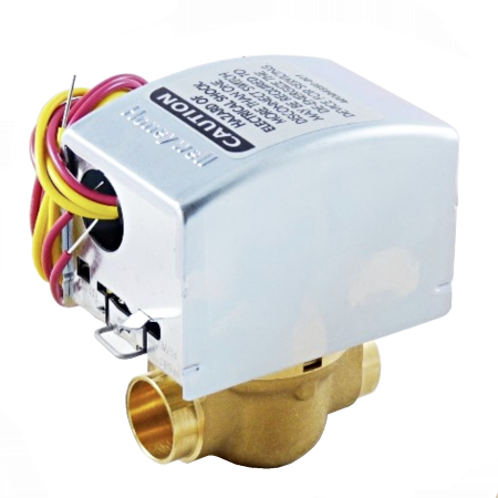Honeywell V8043E5012 Motorized Zone Valve 24V 3/4" Normally Closed 3.5Cv 20 PSI