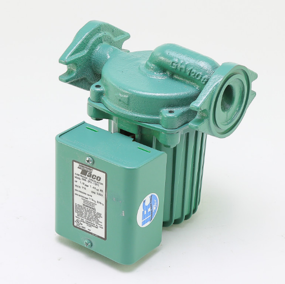 Taco 009-ZF5-1IFC Pump 115V 1/8HP 3250RPM with Flow Check