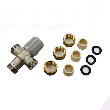 Honeywell AM101-UT-1LF Mixing Valve 3/4" Union NPT 70-145F