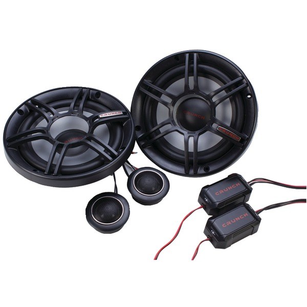 Crunch CS65C CS 6.5" 300-Watt 2-Way Component Speaker System