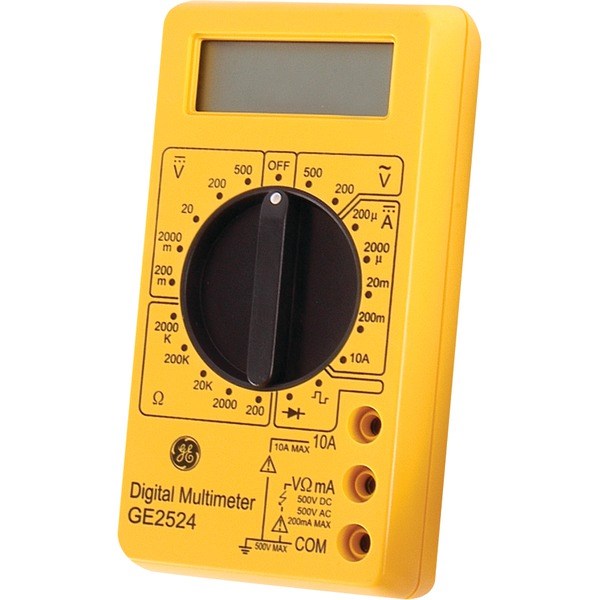 GE 50953 17-Range 6-Function Digital Multimeter