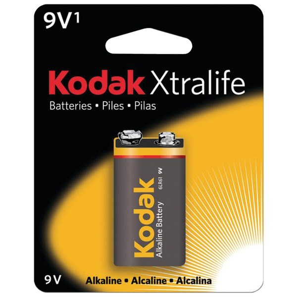 KODAK K9V-1 891-3089 Xtralife(TM) Alkaline Batteries (9V Single)