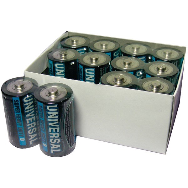UPG D5325/D5925 Super Heavy-Duty Battery Value Box (D 12 pk)