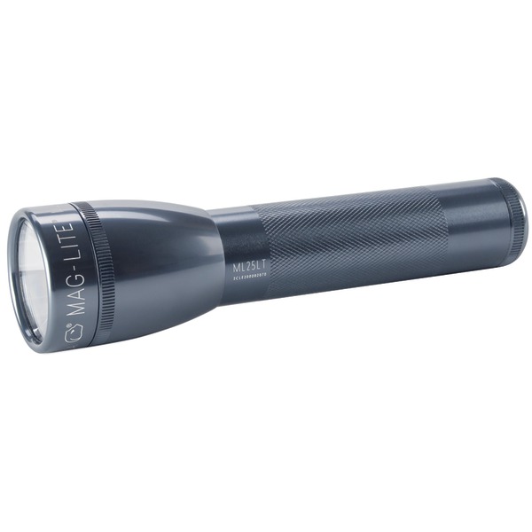 Maglite Ml25Lt-S2096 177-Lumen Maglite(R) Ml25Lt(Tm) Led C-Cell Flashlight (Gray)