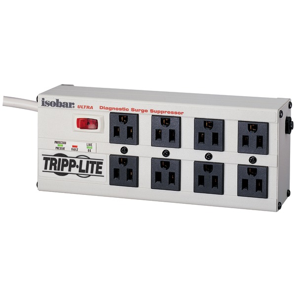 Tripp Lite Isobar8 Ultra Isobar(R) Premium Surge Protector (8-Outlet, 12Ft Cord)