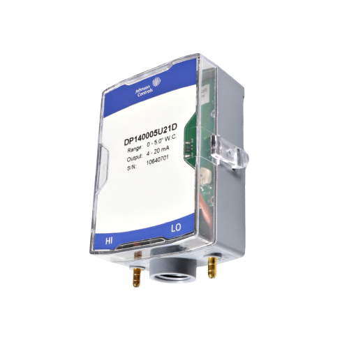 Johnson Controls DP140005U21D Differential Pressure Transducer 0 to 5" Wc 4-20 Ma