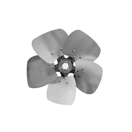 Lau 60720501 Fan Blade 5-Blade 12" Diameter 23-Degree Clockwise