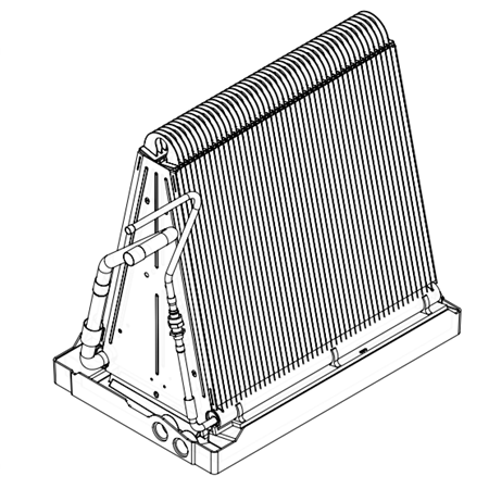Nordyne 921518 Replacement Evaporator Coil