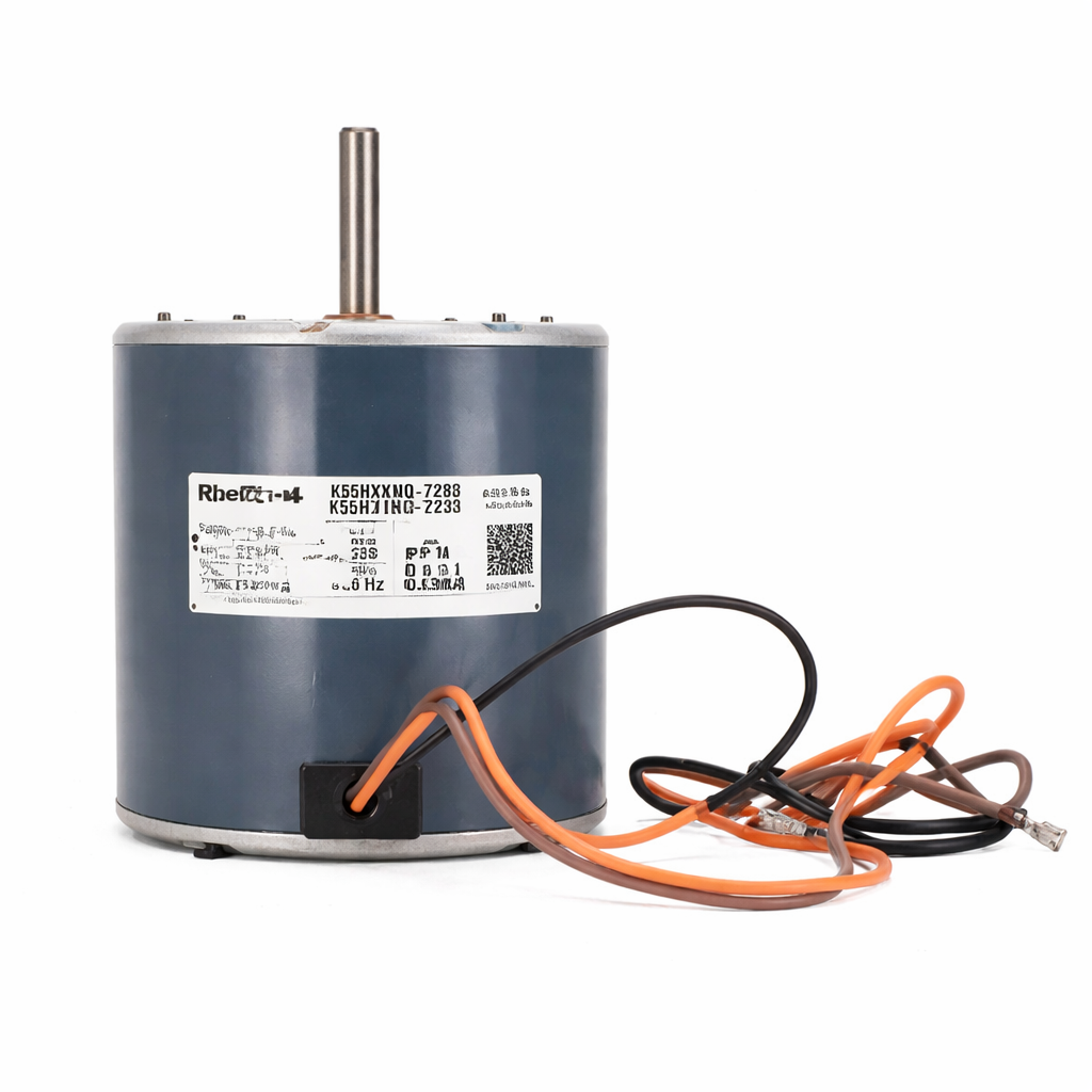 Rheem 51-101774-46 Condenser Fan Motor 1/8 HP 208-230V Single Phase, Single Speed 825 RPM 60 HZ Counter Clockwise