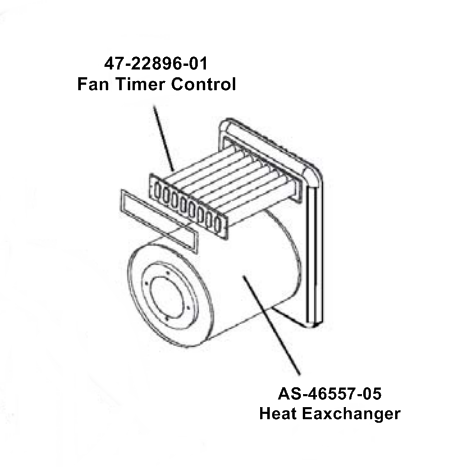 Rheem AS-46557-05 Drum Heat Exchanger