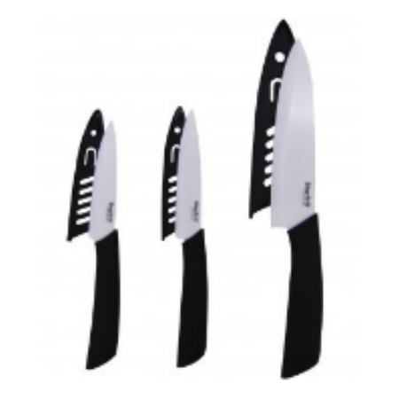 Starfrit SRFT092854 Ceramic Knife 3-Piece Set