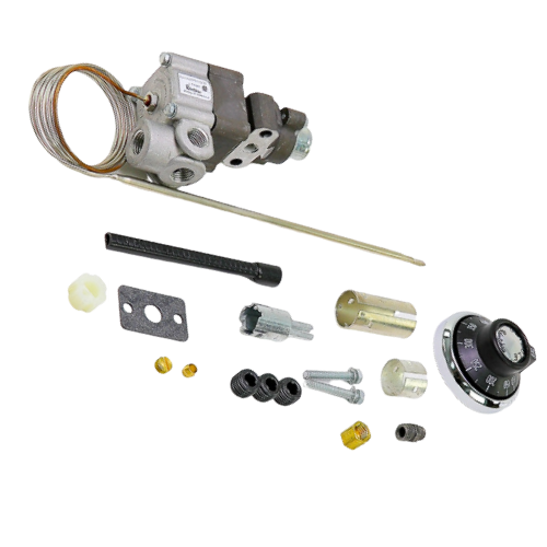 Robertshaw 4350-028 Commercial Gas Thermostat 150-400F 1/4" Pipe 36" Capillary