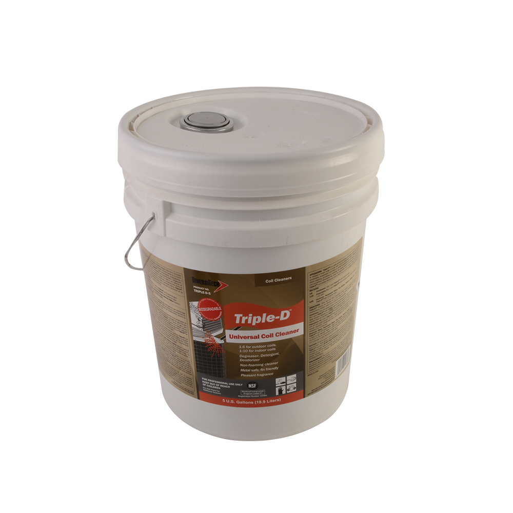 DiversiTech TRIPLE-D-5 Coil Cleaner Triple-D 5 Gal