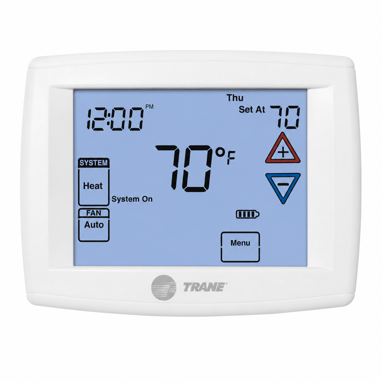 Trane TCONT302AS42DA Multi-Stage Climate Control Programmable Thermostat 7-Day Programmable 4 Heating / 2 Cooling Stages