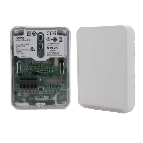 Veris HW2XA2C Wall Mount Humidity and Temperature Sensor 2% RH Accuracy