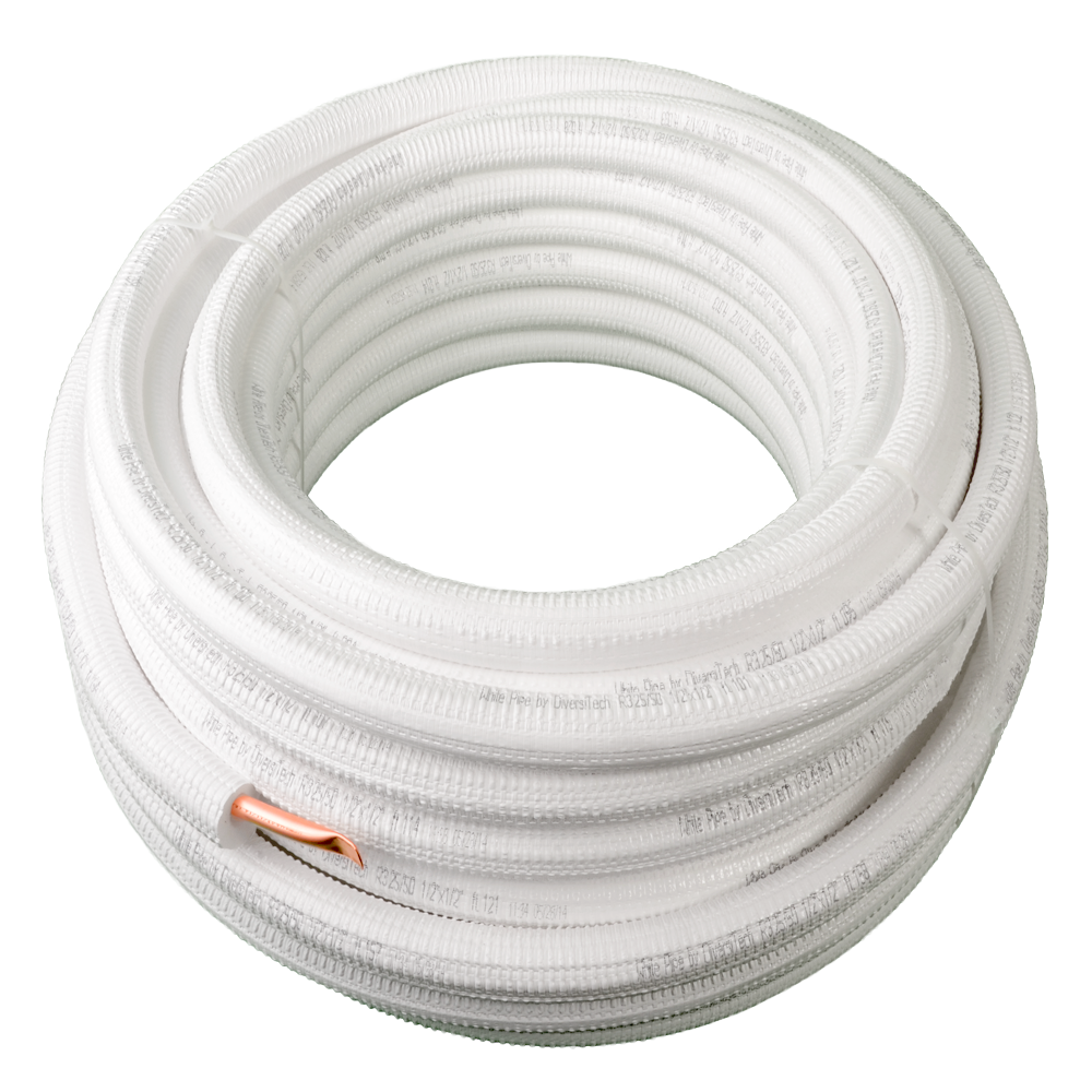 DiversiTech WP1212-164 White Pipe 1/2x1/2" x 164ft
