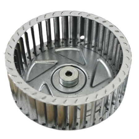 Weil McLain 510-312-279 5.72" Stainless Steel Blower Wheel 5/16" Bore