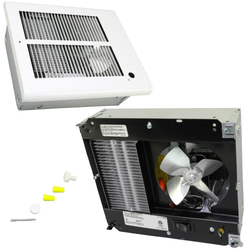 Berko CWH1151DSF Fan Forced Wall Heater Unit 120V 1500W 12.5A
