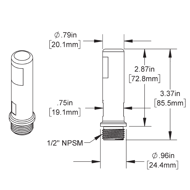 BAPI Outdoor Light Level Sensor