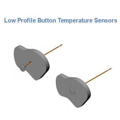 BAPI BA/10K-2[XP]-LP-100-ft Low Profile Button Temperature Sensor