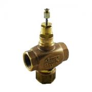 Honeywell V5013N1071 Three-Way Threaded Globe Valve 1-1/4"