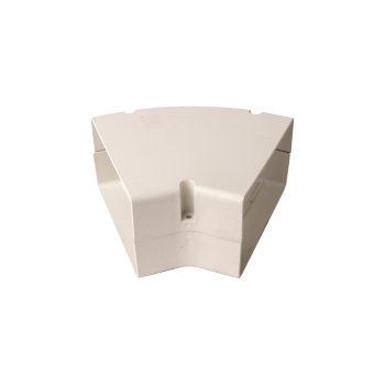DiversiTech 230-FB456W SPDCHN 6" 45Deg Flat Bnd White