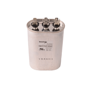 DiversiTech 3GJ0530 Dual Oval Run Capacitor 30+5MFD 370V