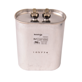 DiversiTech 45800H Single Oval Run Capacitor 80 MFD 440V